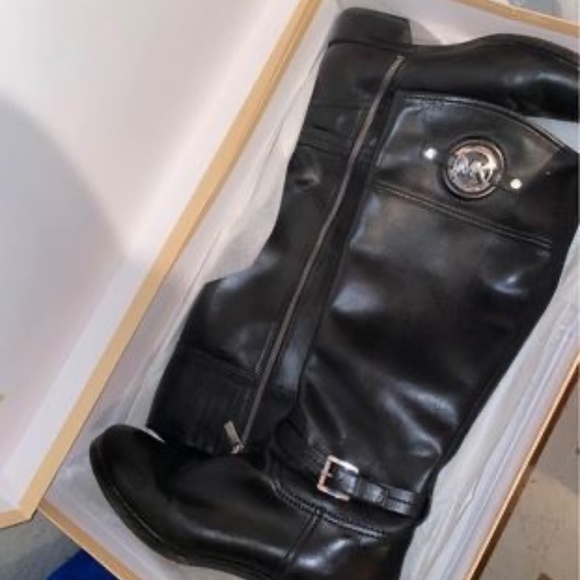 Michael kors leather boots - Picture 1 of 4